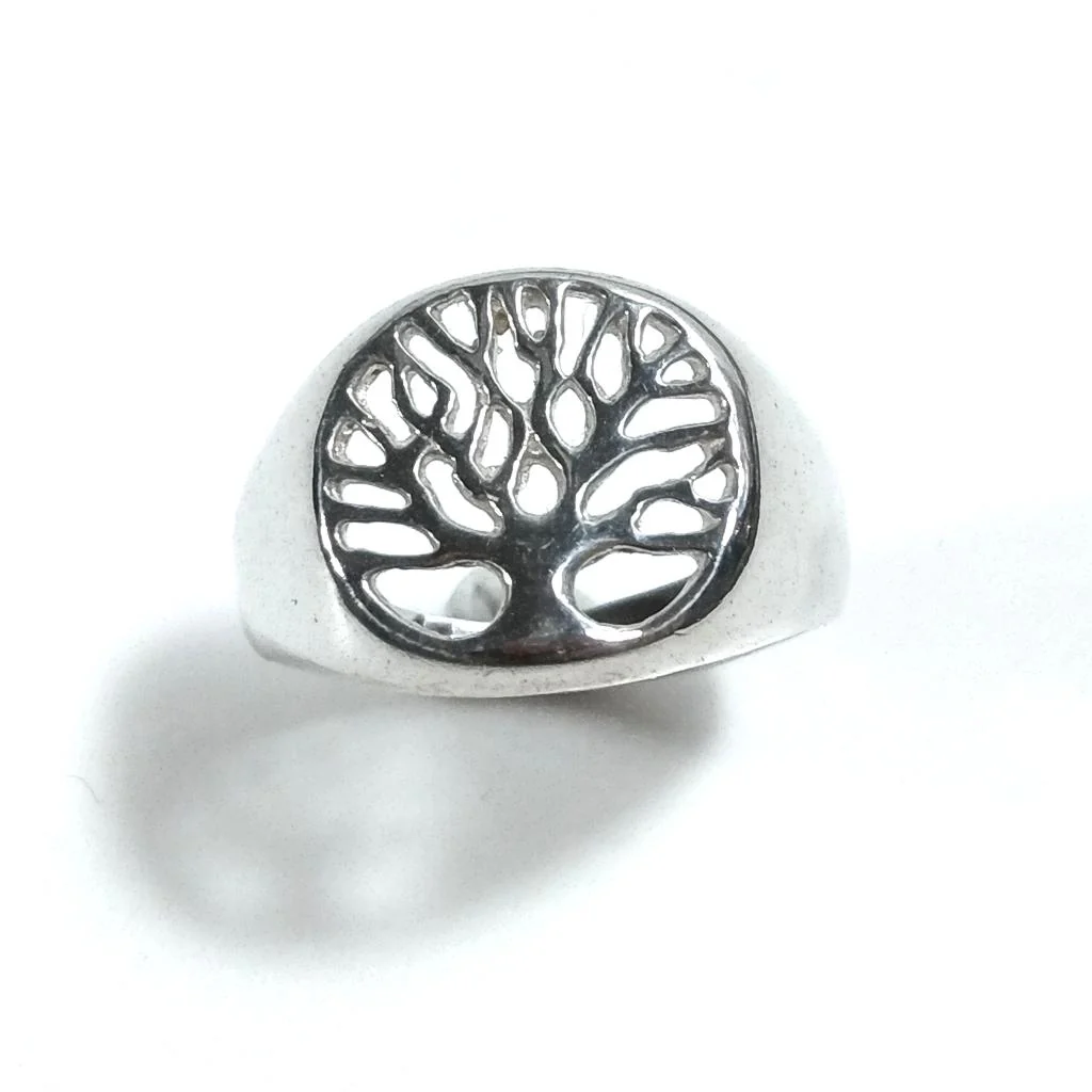 ANELLO Albero della vita in argento 925 chevalier - Image 3