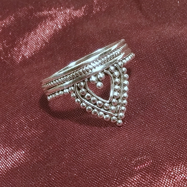 ANELLO artigianale in argento 925 - AMATA - Image 3