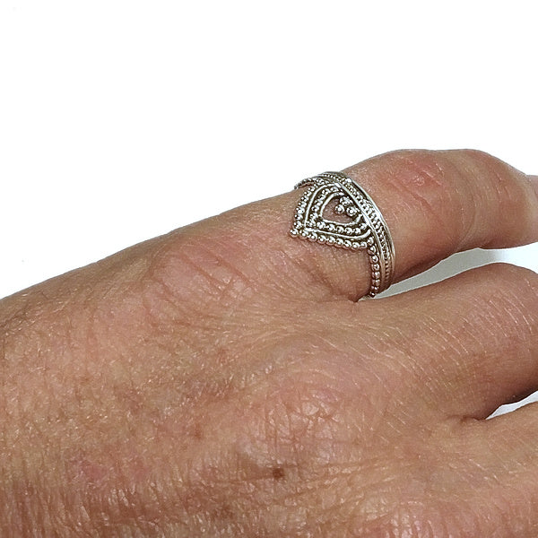 ANELLO artigianale in argento 925 - AMATA - Image 6