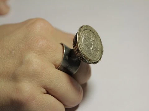 Anello argento ETNICO - Sigilli - Image 3