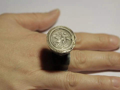 Anello argento ETNICO - Sigilli - Image 4