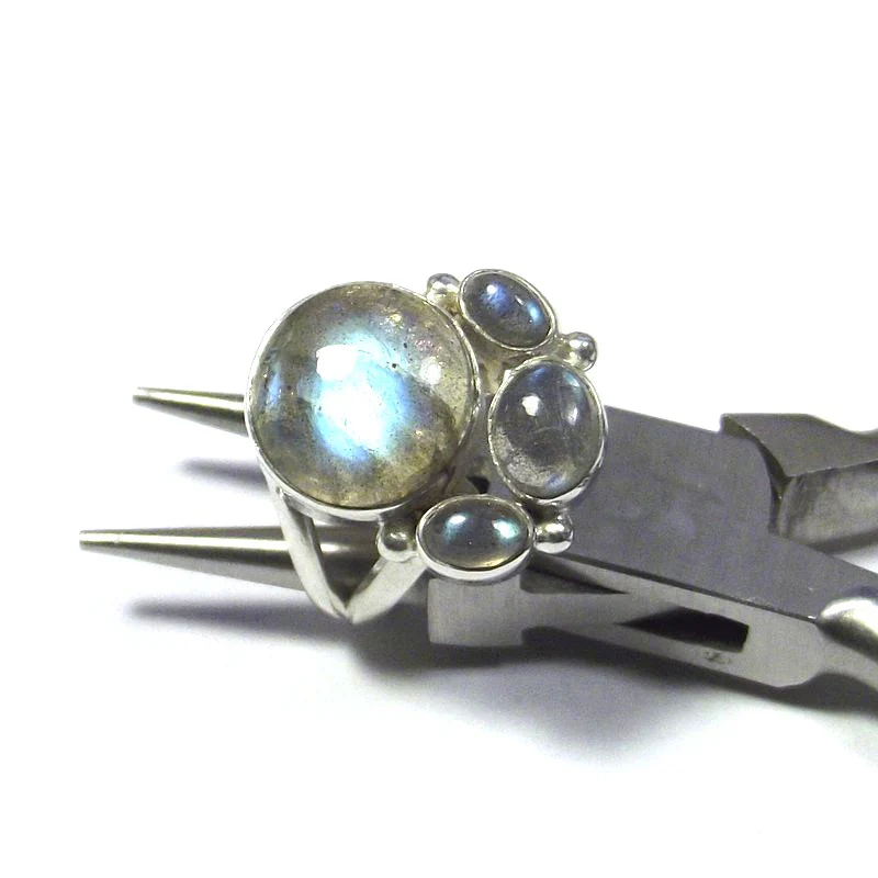 ANELLO argento con Labradorite 18 - 21 - Image 4