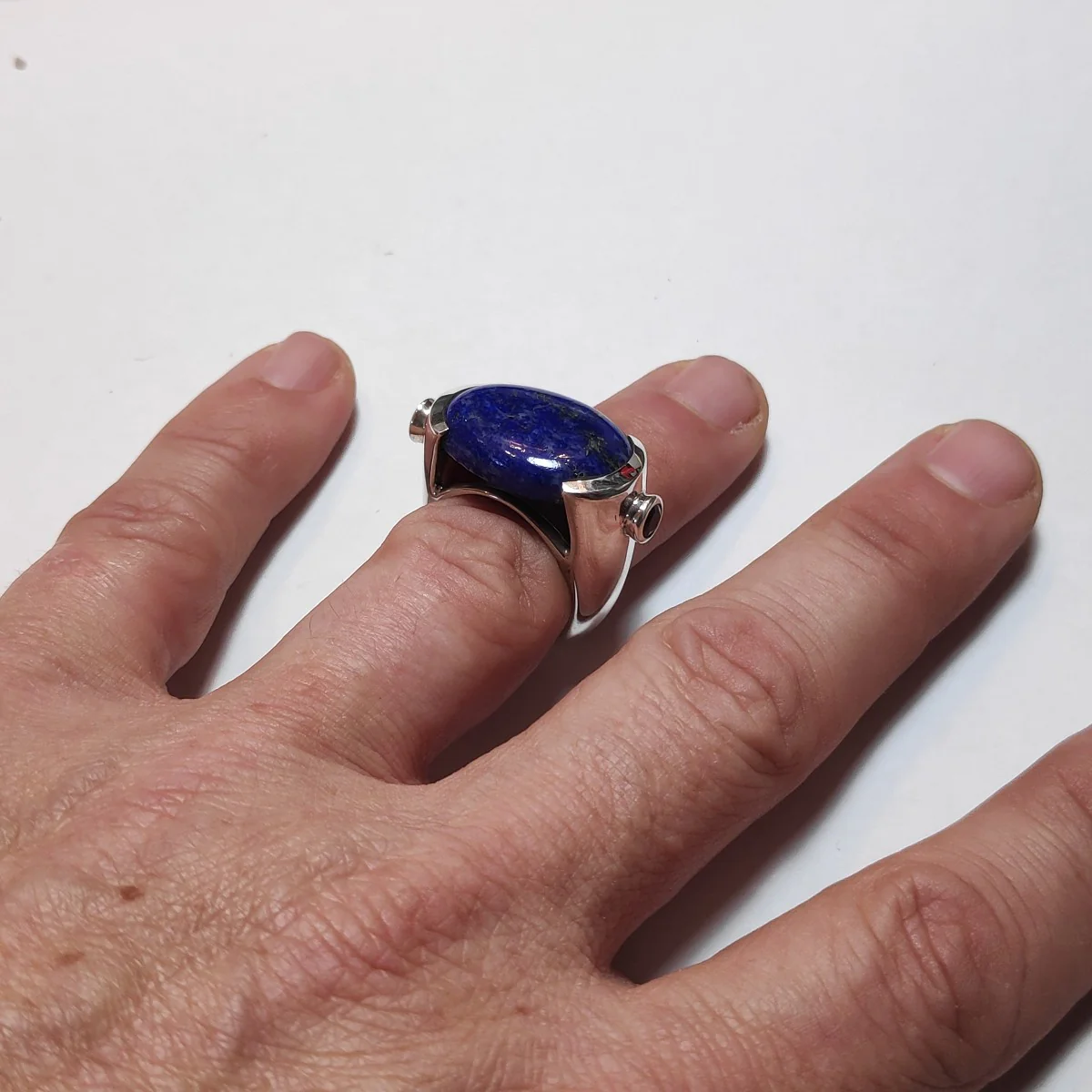 ANELLO argento con Lapislazzuli - Image 5