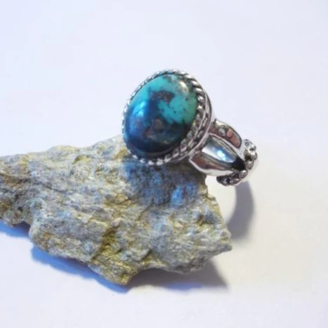 Anello in argento 925 con Turchese - VIDISHA