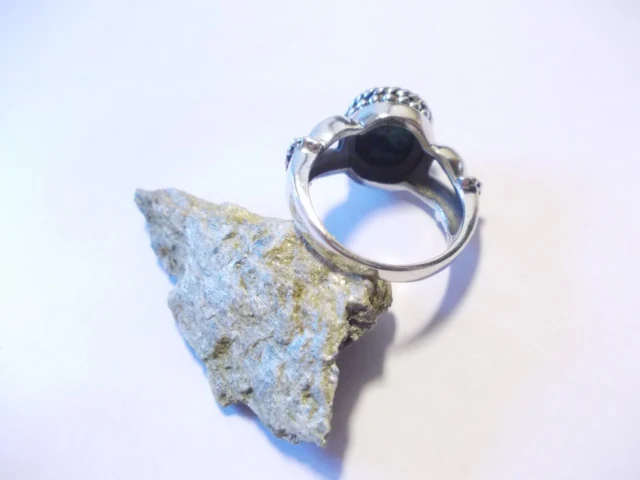 Anello in argento 925 con Turchese - VIDISHA - Image 2