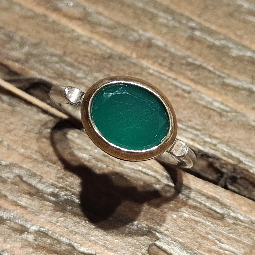 Anello artigianale con pietra in argento 925 - PADVA - Image 6