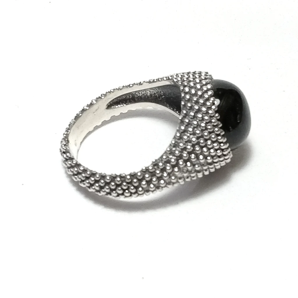 ANELLO Black Star in argento 925 - YAGA - Image 4