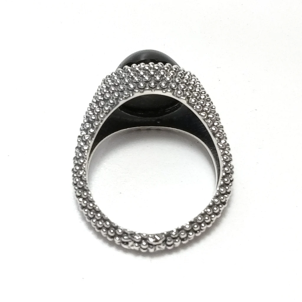 ANELLO Black Star in argento 925 - YAGA - Image 5