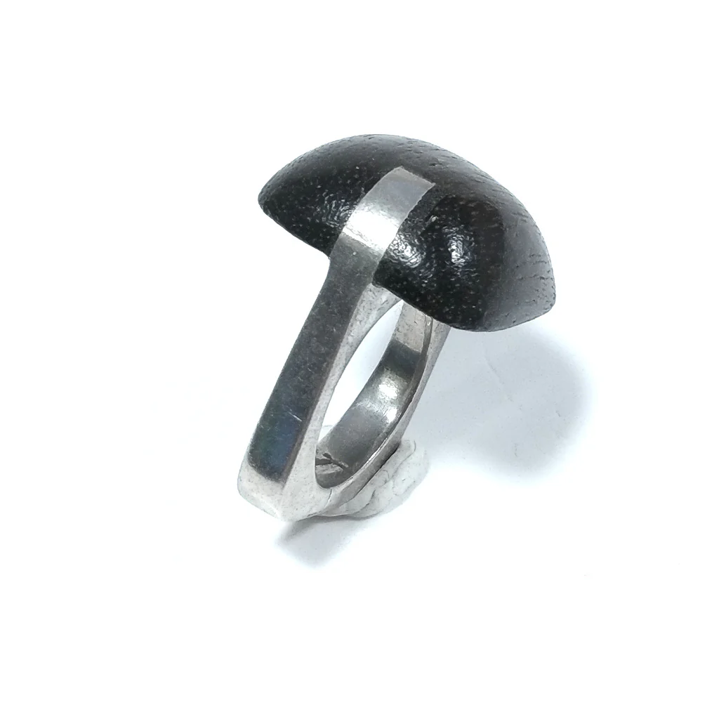 WOOD – Anello in Argento e Mogano - Image 4