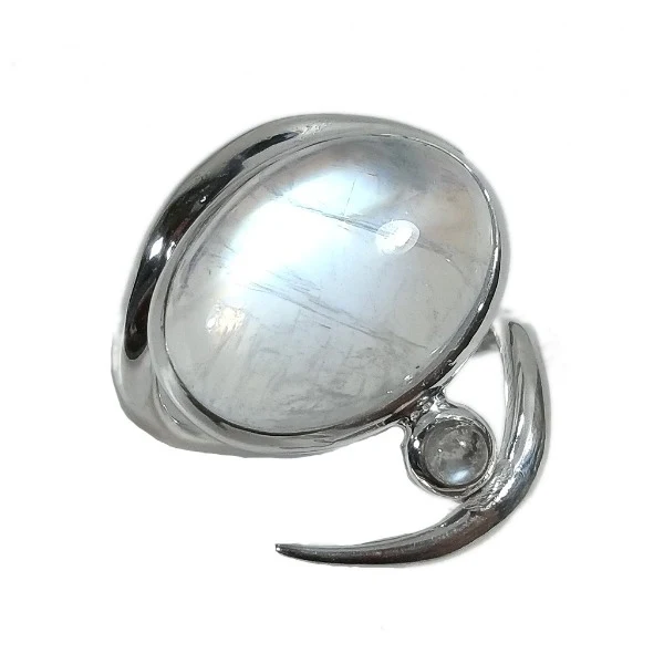 ANELLO artigianale in argento 925 con Labradorite - Image 6