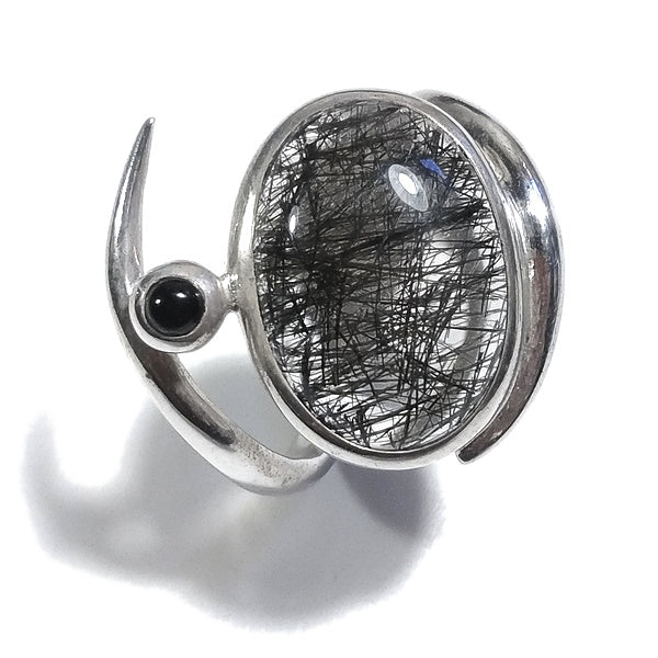 ANELLO artigianale in argento 925 con Labradorite - Image 9
