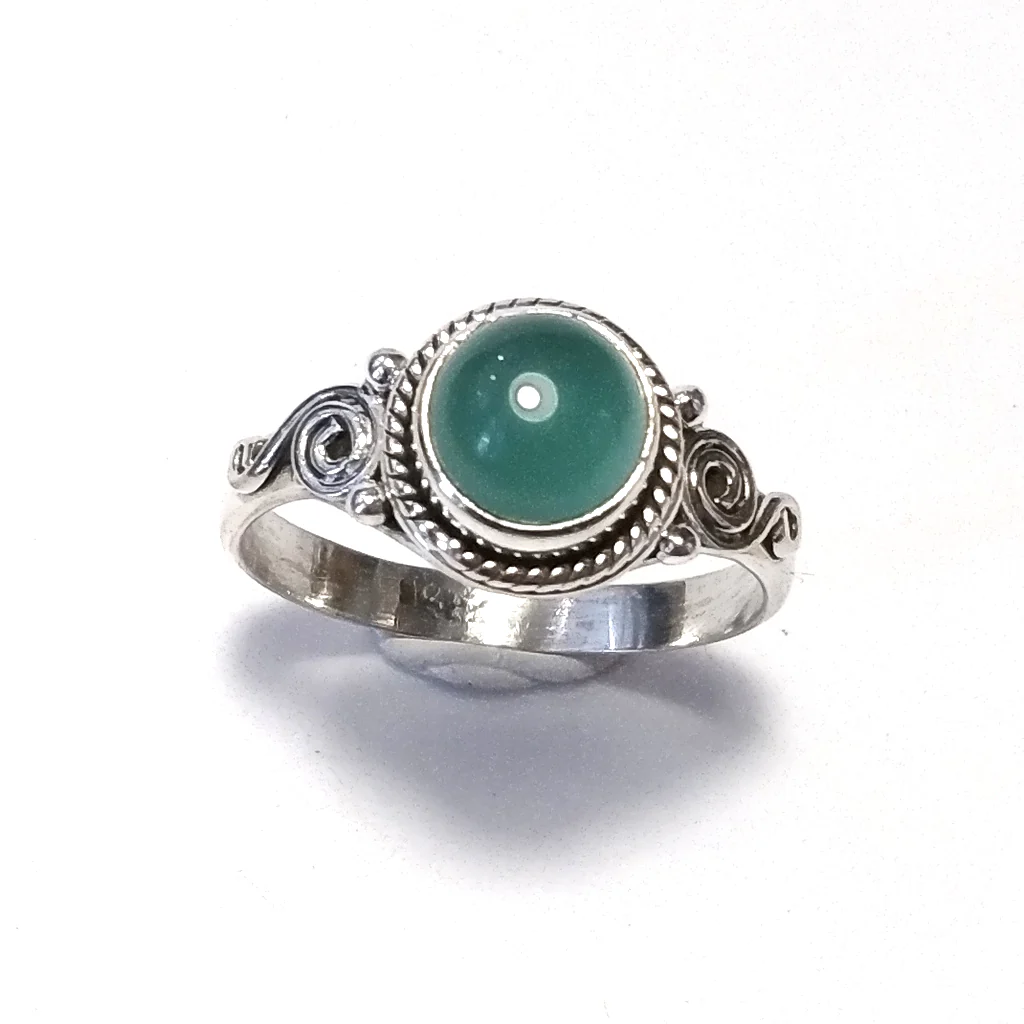 ANELLO artigianale in argento 925 con Pietra di Luna - Image 7