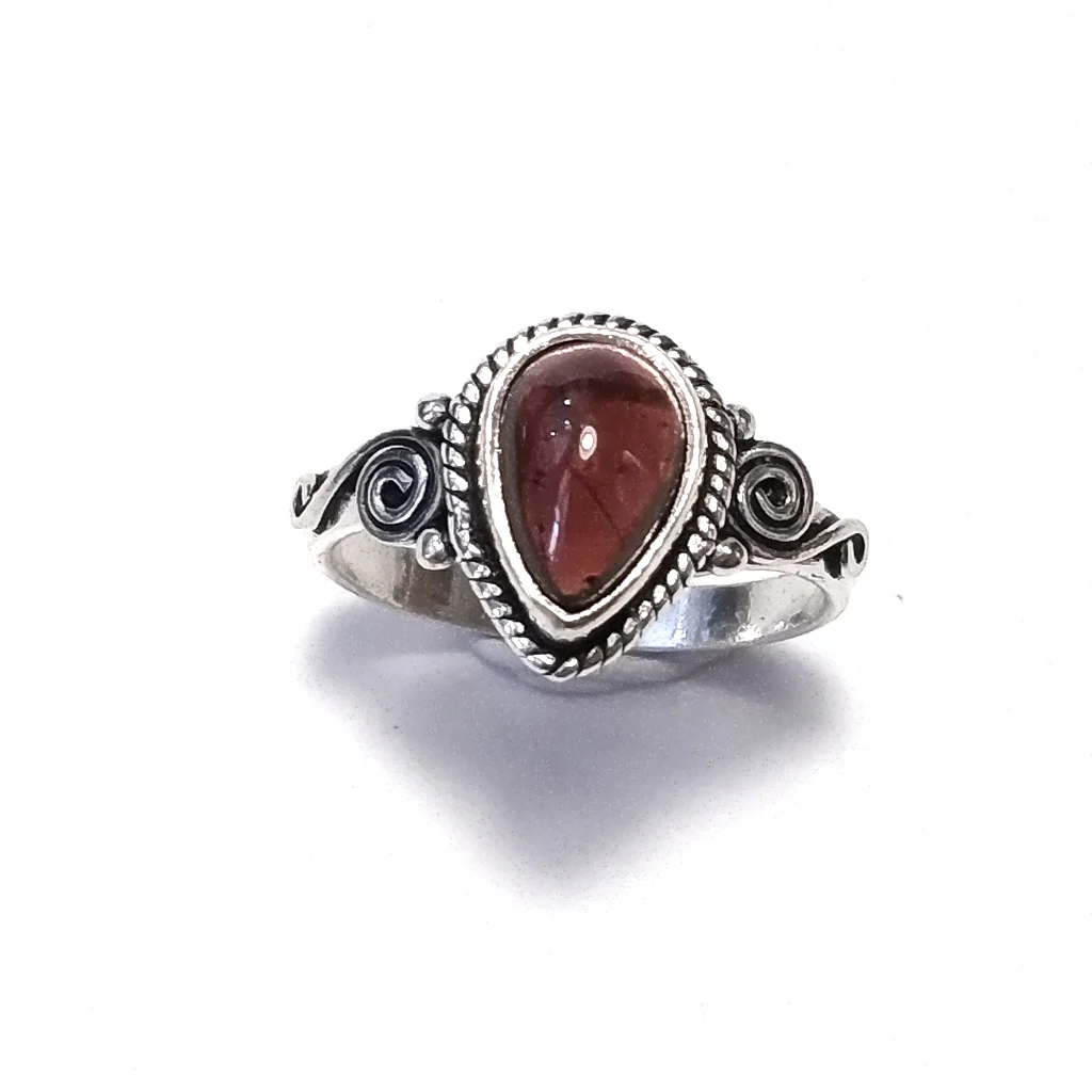 ANELLO artigianale in argento 925 con Pietra di Luna - Image 8