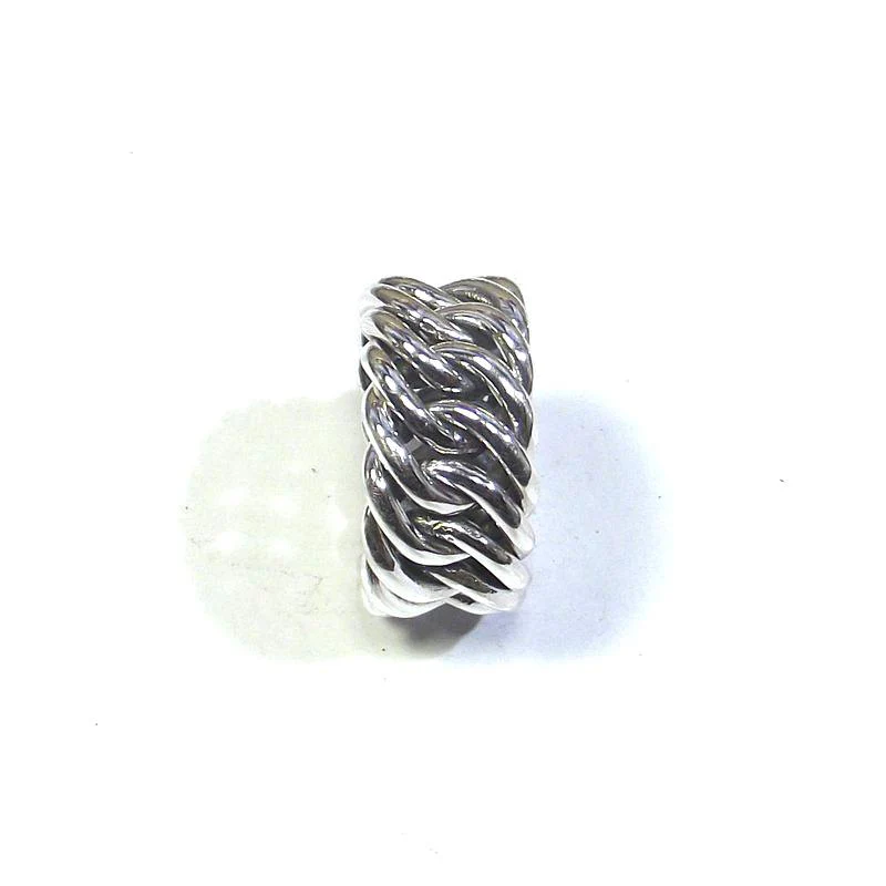 Anello catena groumette argento 925 - BAMORI - Image 2