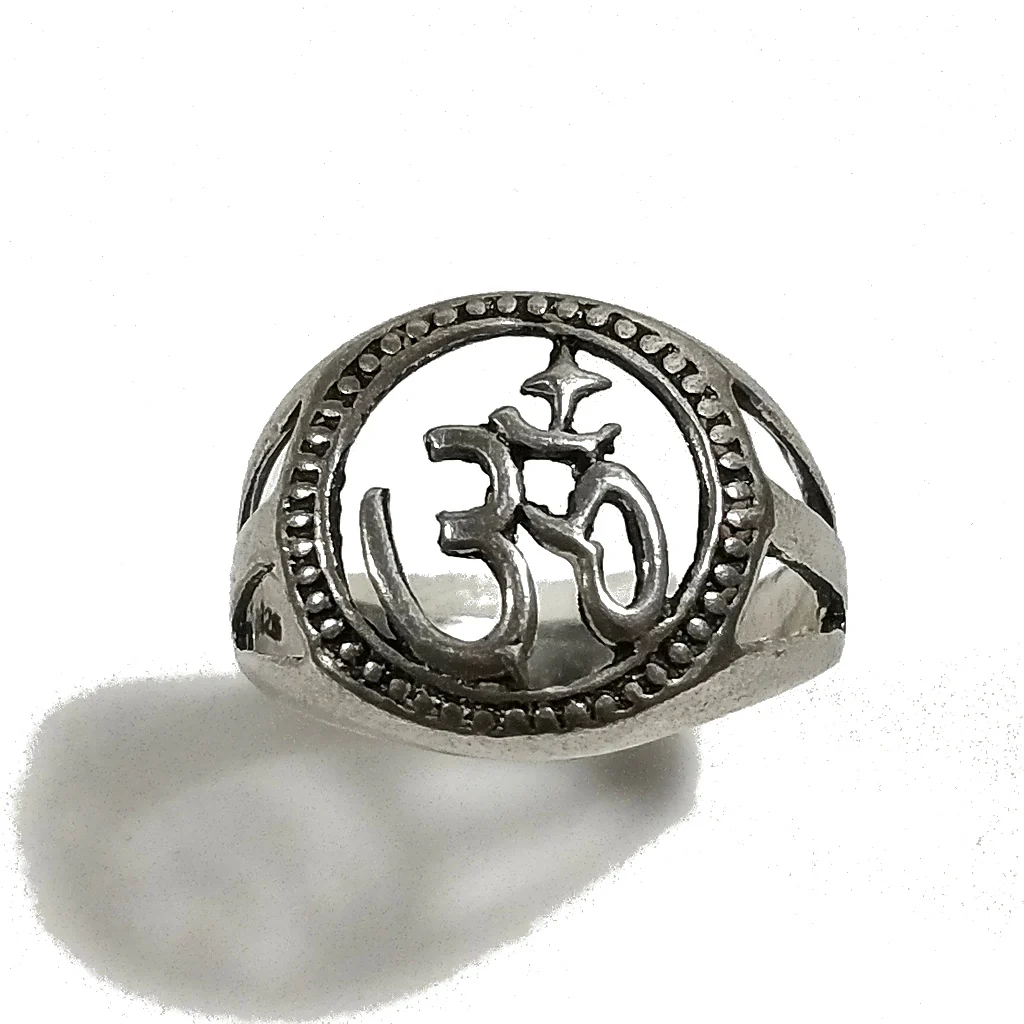 Anello chevalier da mignolo OM in argento