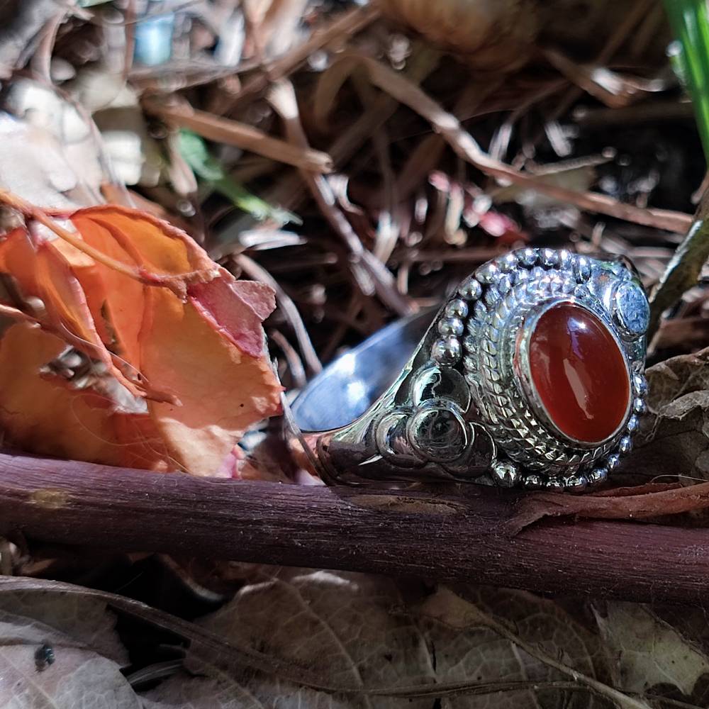 Anello con pietra in argento 925 - BAMBRA - Image 13