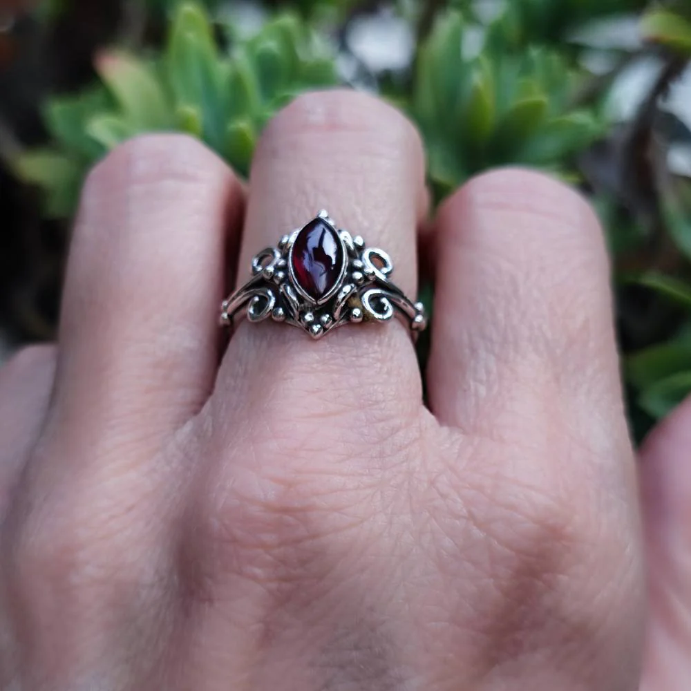 Anello con pietra in argento 925 - CHOMU - Image 18
