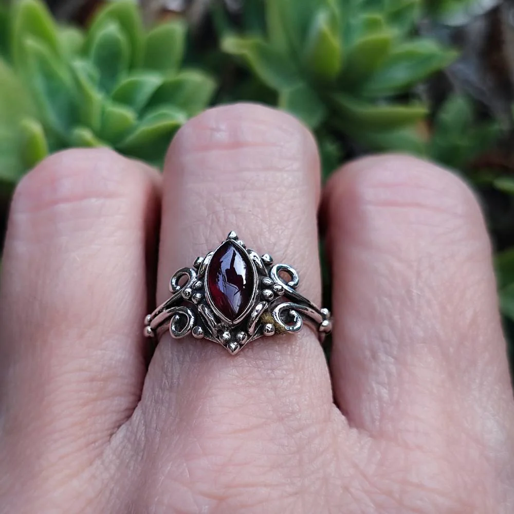 Anello con pietra in argento 925 - CHOMU - Image 19