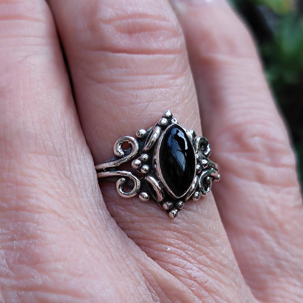 Anello con pietra in argento 925 - CHOMU - Image 5