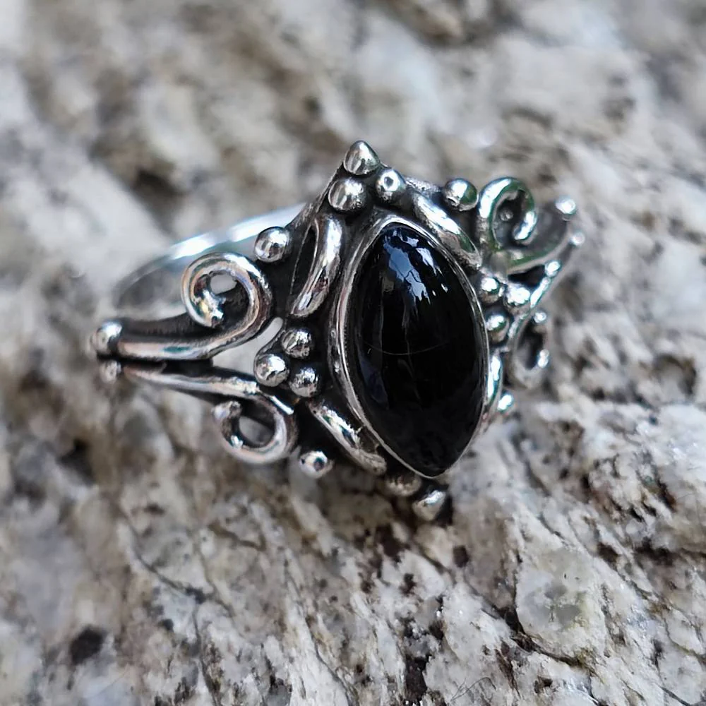 Anello con pietra in argento 925 - CHOMU - Image 6