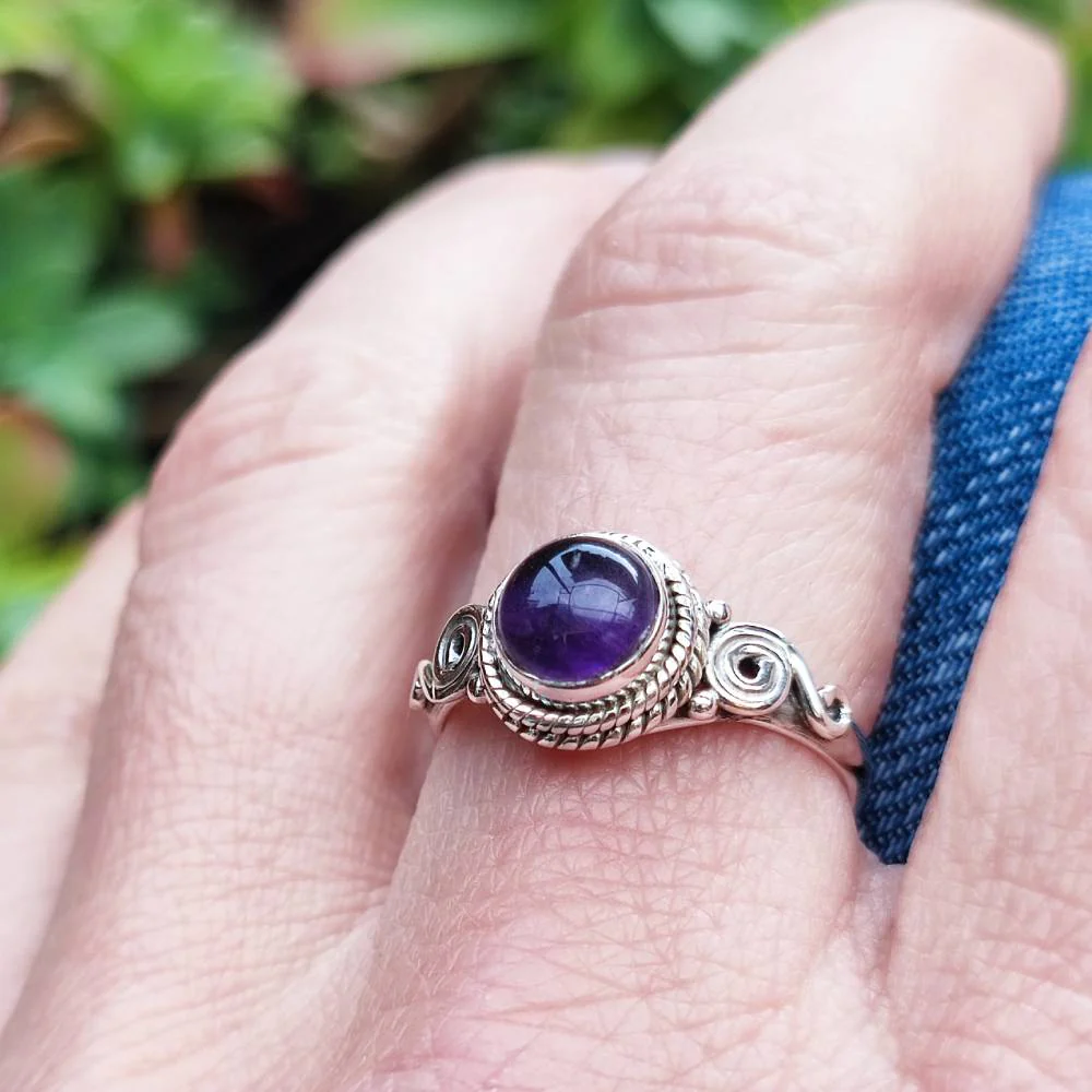 Anello HANIMA in argento 925 con pietra - Image 15