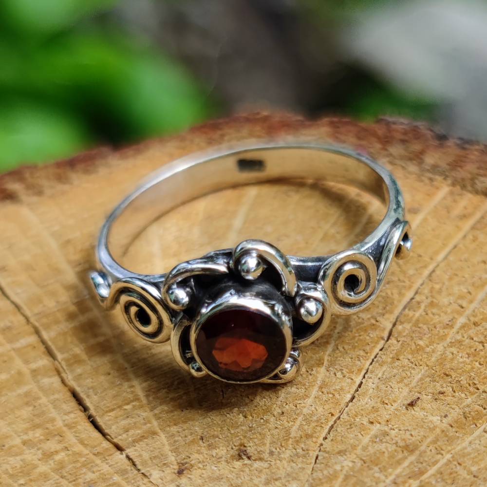 Anello con pietra in argento 925 GURUDAS - Image 12