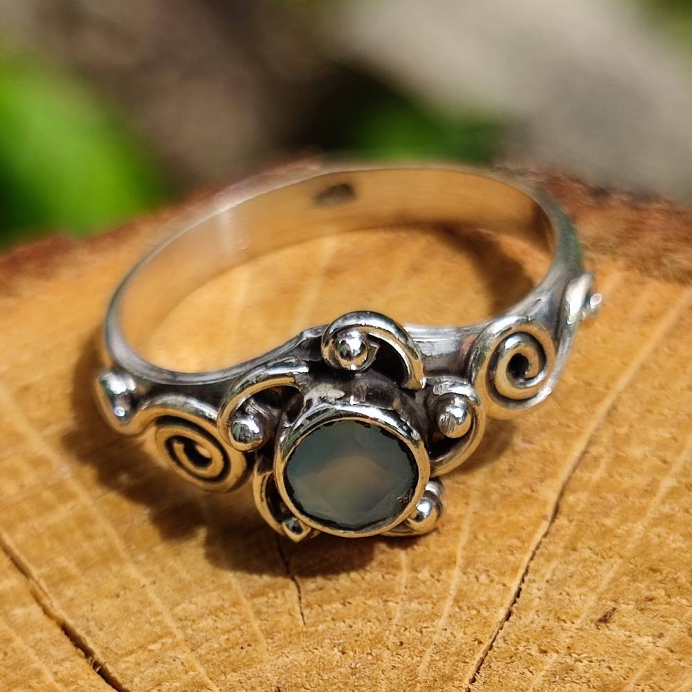 Anello con pietra in argento 925 GURUDAS - Image 15
