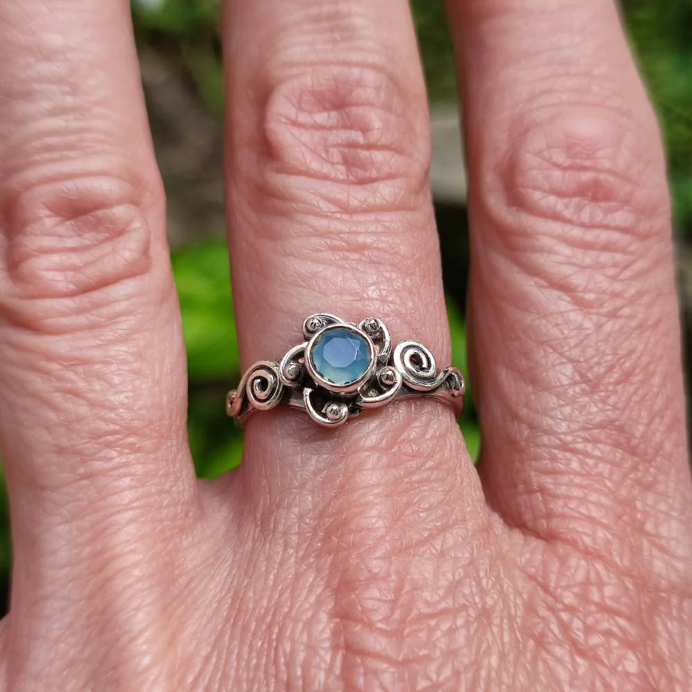 Anello con pietra in argento 925 GURUDAS - Image 16