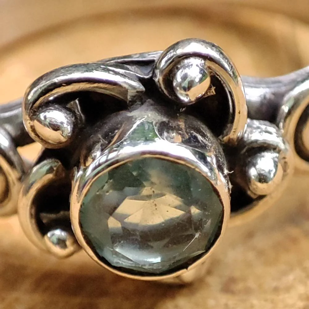 Anello con pietra in argento 925 GURUDAS - Image 4