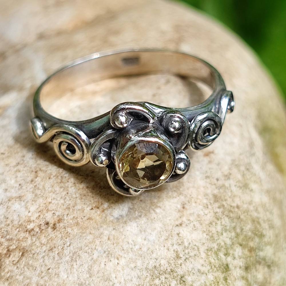 Anello con pietra in argento 925 GURUDAS - Image 6