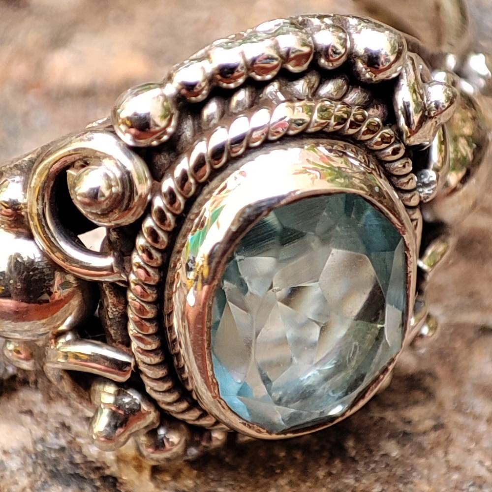 Anello in argento 925 con pietra - ARUNIMA - Image 13
