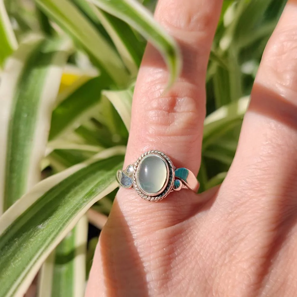 Anello con pietra in argento 925 - GOPHARU - Image 4