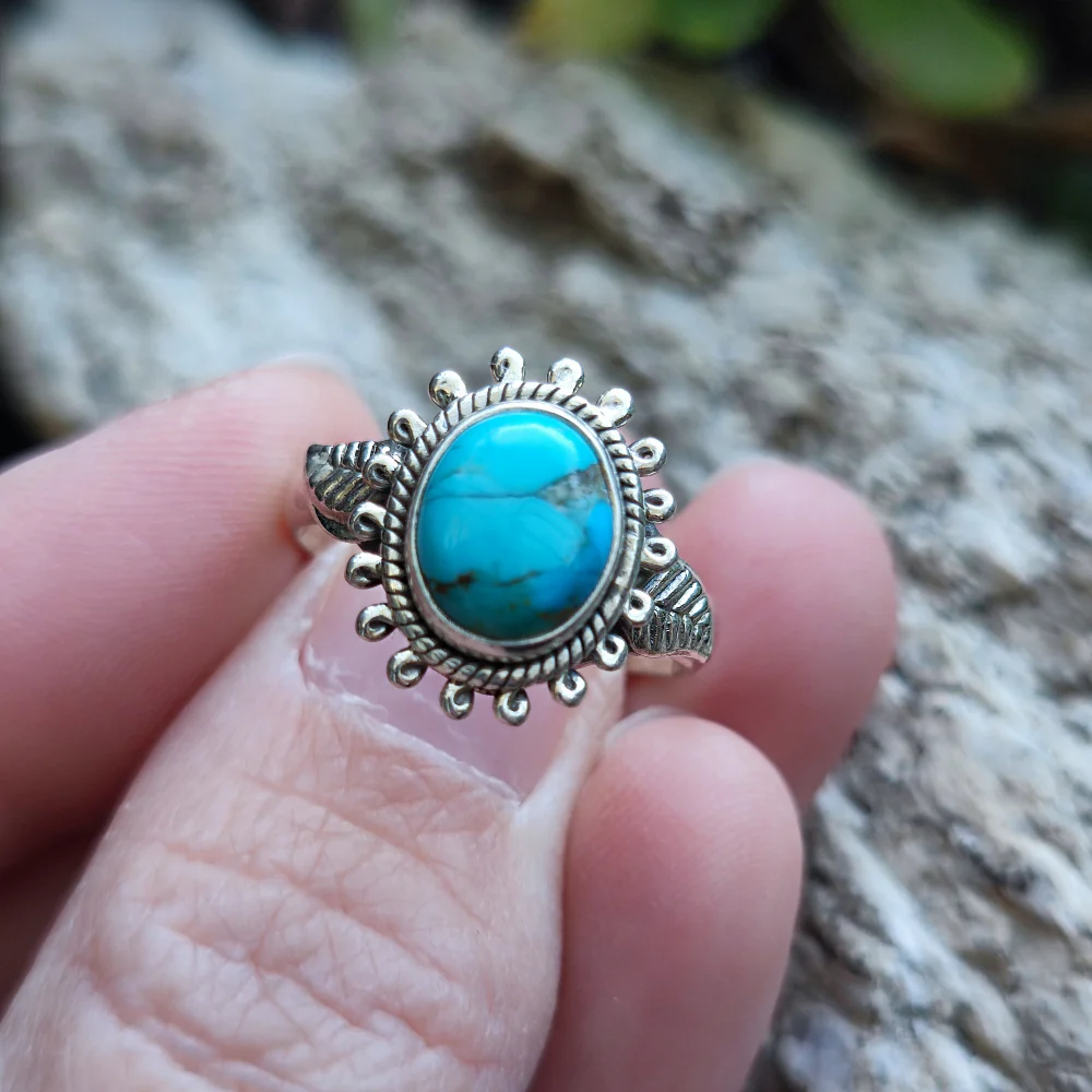 Anello con pietra in argento 925 - ITMA - Image 9