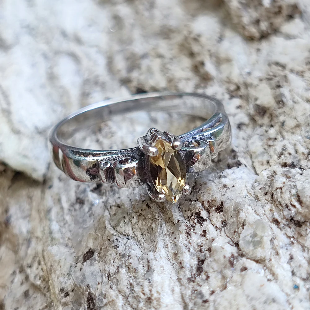 Anello con pietra in argento 925 - KHANT - Image 13