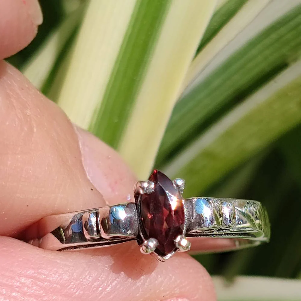 Anello con pietra in argento 925 - KHANT - Image 2