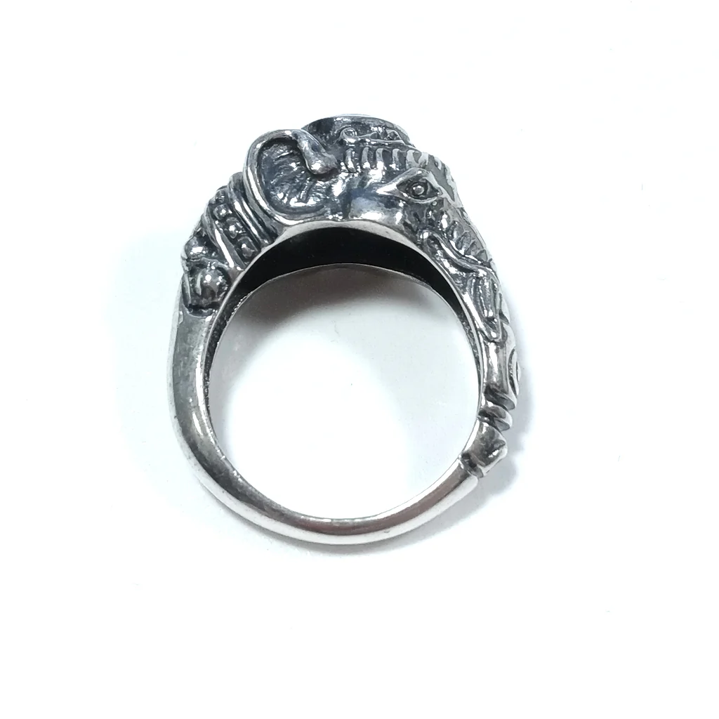ANELLO ELEFANTE in argento 925 ANELLO ETNICO Citrino | GIOIELLI IN ARGENTO - Image 9