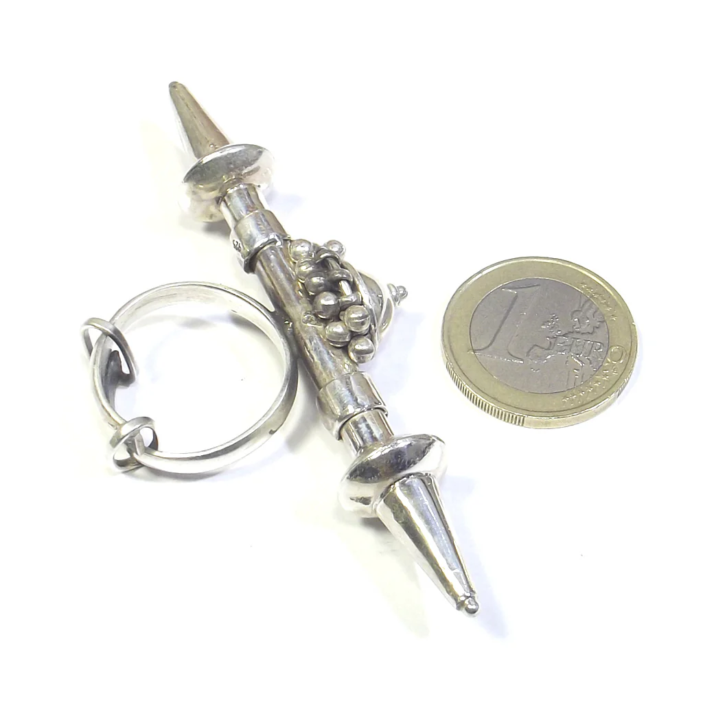 Anello etnico in argento 925 - Tribù RABARI - Image 4