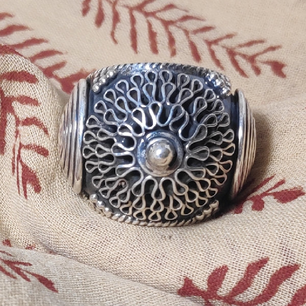 Anello ETNICO in argento con filigrana - Image 4