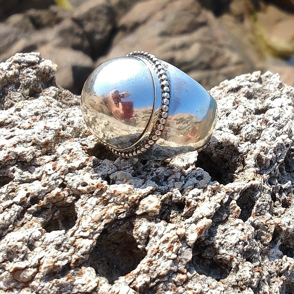 ANELLO ETNICO LADLI in argento 925 ANELLO artigianale - Image 3