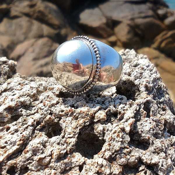 ANELLO ETNICO LADLI in argento 925 ANELLO artigianale - Image 4