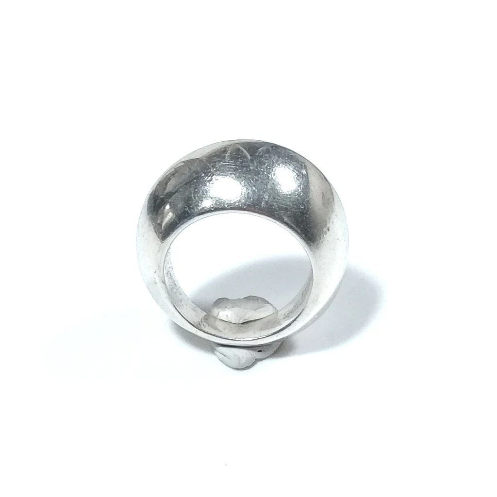 Anello fascia in argento 925 ANELLO artigianale | GIOIELLI IN ARGENTO - Image 4