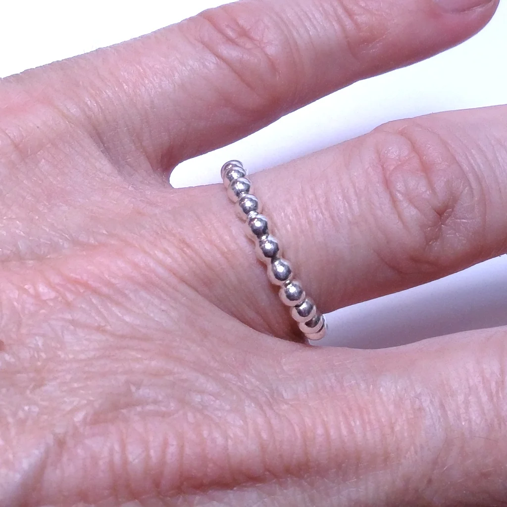 Anello fascia in argento 925 - LILI - Image 5