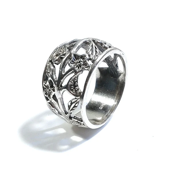 ANELLO fascia MILANA in argento 925 ANELLO artigianale - Image 2