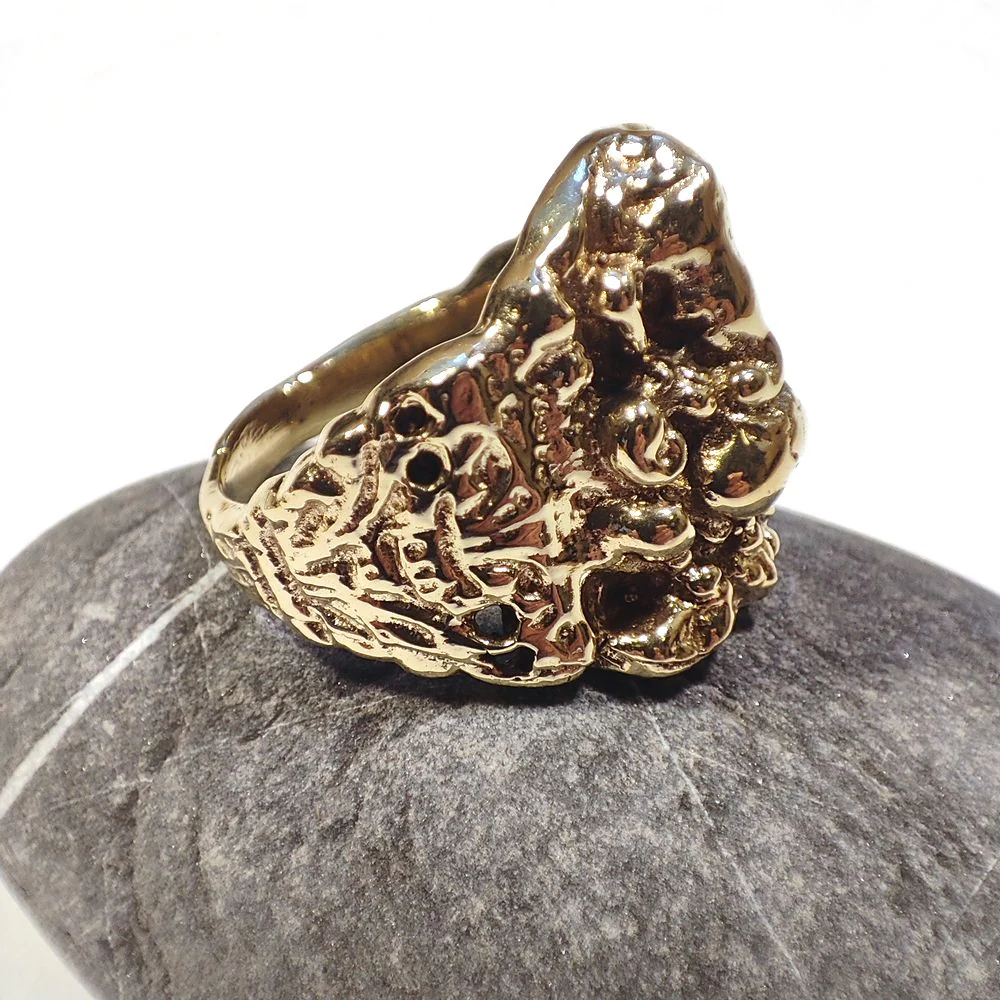 ANELLO GANESH quadrato in argento 925 - Image 6