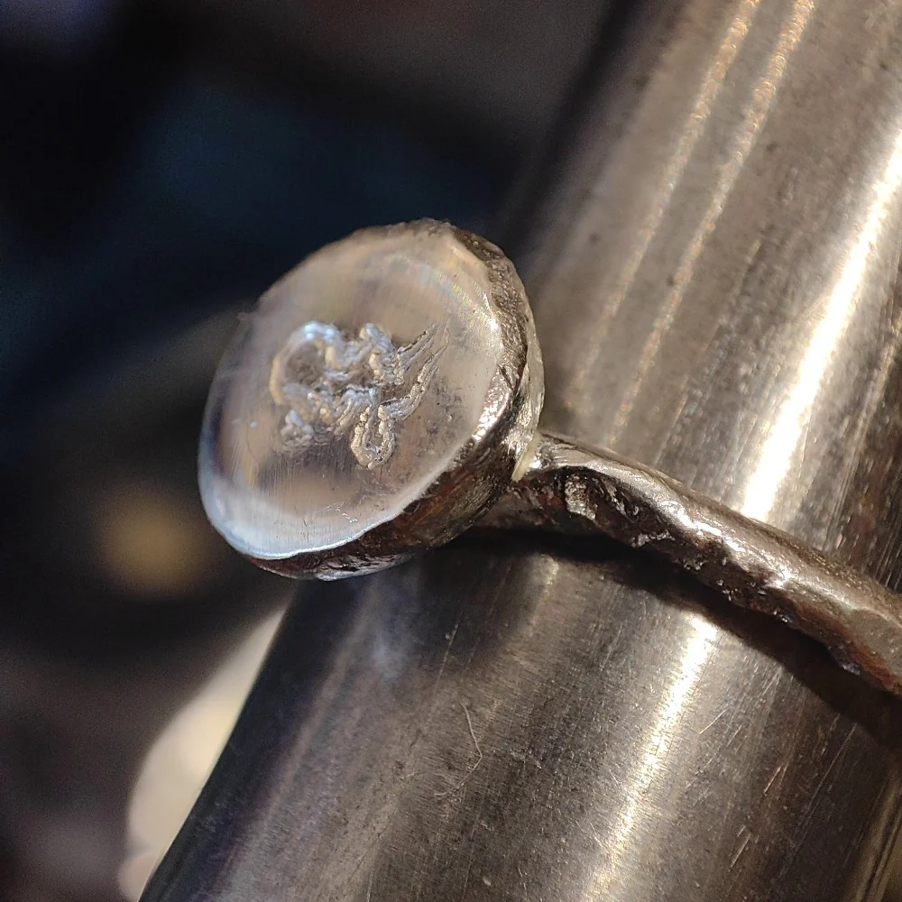 Anello in argento 925 artigianale - ELBA