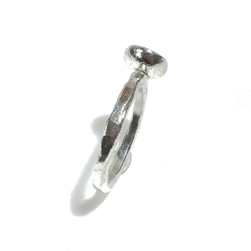 Anello in argento 925 ANELLO artigianale pezzo unico - Image 4