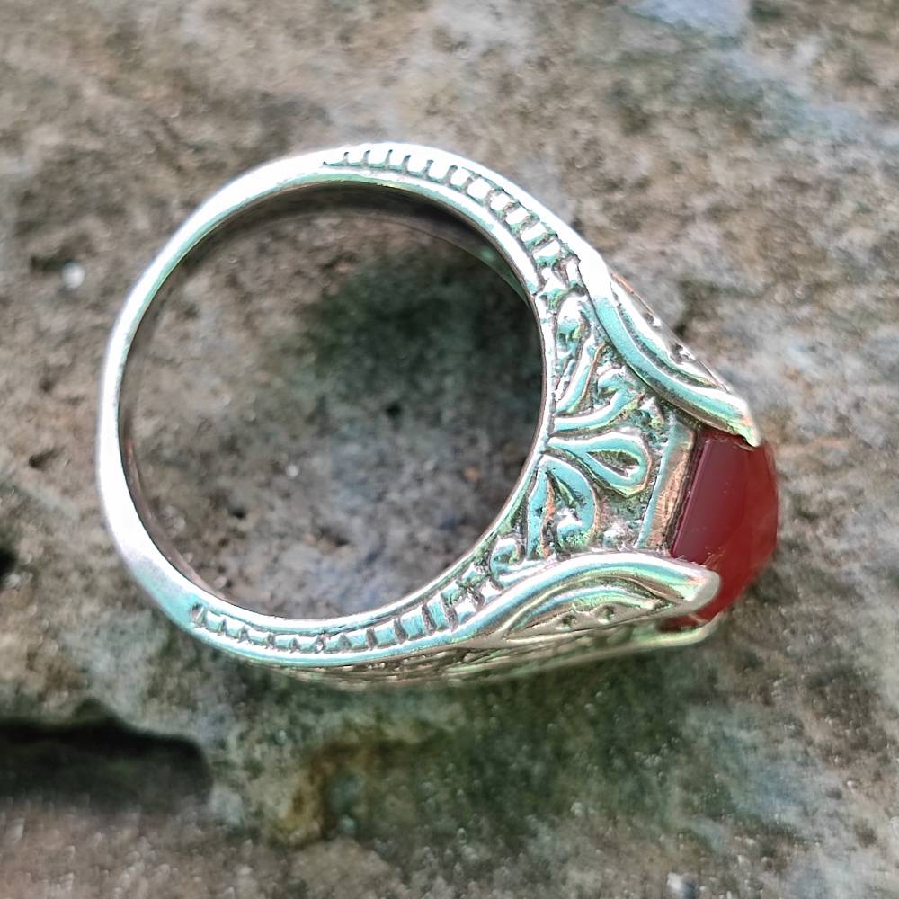 Anello in argento 925 con pietra - NENAVA - Image 7