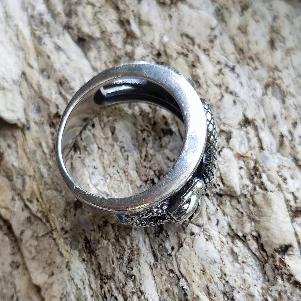 Anello in argento 925 serpenti - AMKHADI - Image 5