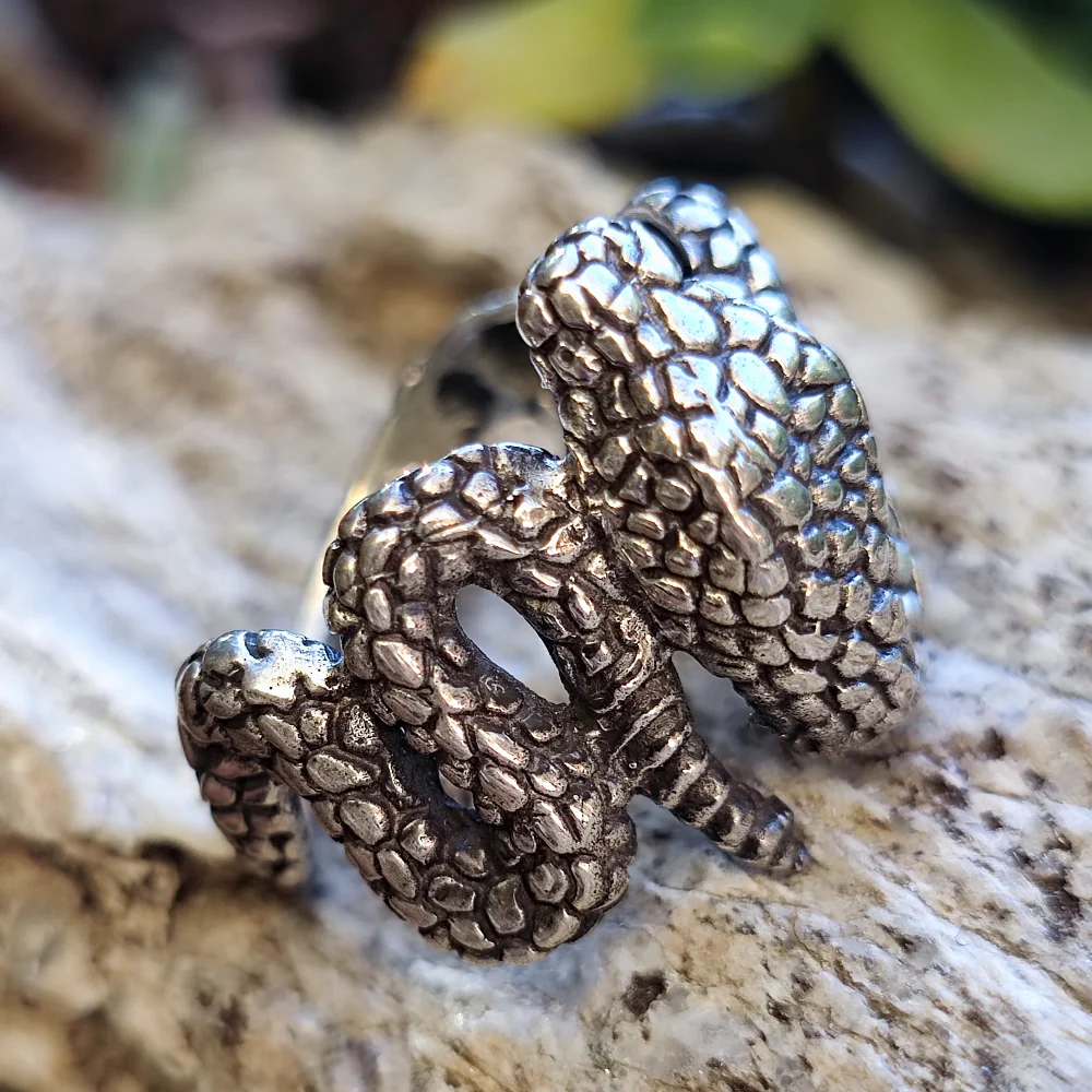Anello in argento 925 serpenti - DADARI - Image 2