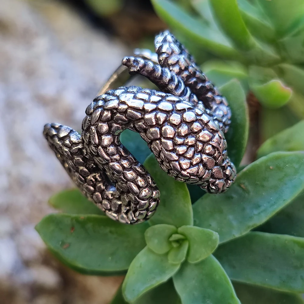 Anello in argento 925 serpenti - DADARI - Image 3